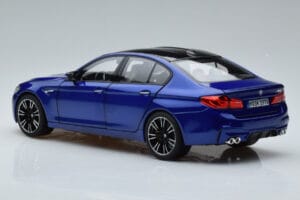 BMW M5 F90 Marina Bay Bleu Norev 1:18 80432454783 Métal — image 6 sur 7