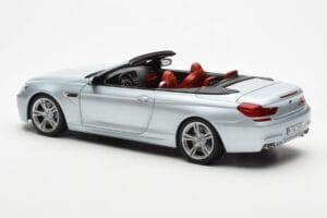 BMW M6 F12 Cabriolet Silverstone Argent II Paragon 1:18 80432253656 Métal — image 7 sur 8