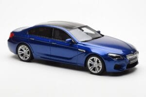 BMW M6 F06 Gran Coupe Bleu GT Spirit 1:18 GT184 Résine — image 4 sur 6