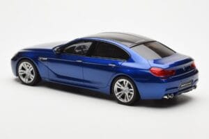 BMW M6 F06 Gran Coupe Bleu GT Spirit 1:18 GT184 Résine — image 5 sur 6