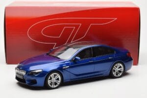 BMW M6 F06 Gran Coupe Bleu GT Spirit 1:18 GT184 Résine — image 6 sur 6