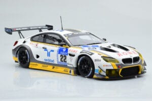 BMW M6 GT3 Rowe Racing #98 A. Graf / R. Westbrook / N. Catsburg / N. Paltalla 24 Hours of Nurburgring 2016 Minichamps 1:18 15 — image 4 sur 6