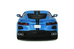 Chevrolet Corvette C8 Rapid Bleu GT Spirit 1:18 GT286 Résine — image 5 sur 7