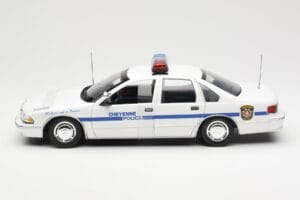 Chevrolet Caprice Cheyenne Police UT Models 1:18 21025 Métal — image 3 sur 6