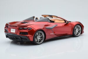 Chevrolet Corvette C8 Z06 Cabriolet Rouge Mist GT Spirit 1:18 GT402 Résine — image 2 sur 5