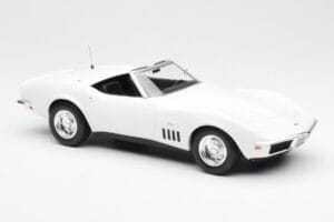 Chevrolet Corvette C3 Cabriolet Can-Am Blanc Norev 1:18 189038 Métal — image 4 sur 6