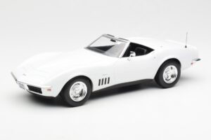Chevrolet Corvette C3 Cabriolet Can-Am Blanc Norev 1:18
