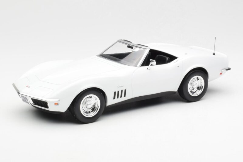 Chevrolet Corvette C3 Cabriolet Can-Am Blanc Norev 1:18