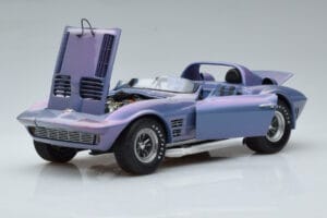 Chevrolet Corvette Grand Sport Roadster Laguna Seca Bleu Ciel Exoto 1:18 EXPRM00080 Métal — image 2 sur 9
