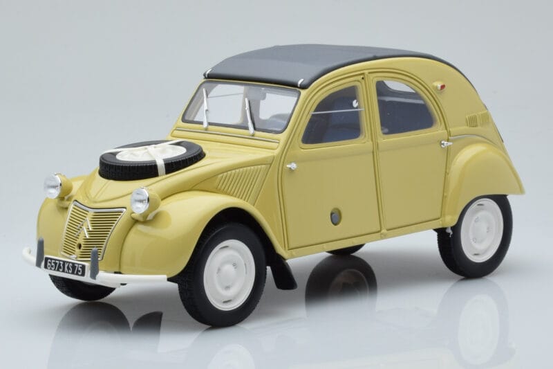 Citroen 2CV Sahara Jaune Otto 1:18