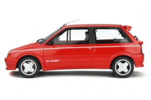 Citroën AX Sport Rouge Otto 1:18 OT799 Résine — image 3 sur 5