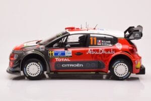 Citroen C3 WRC #11 S. Loeb / D. Elena Rally Mexico 2018 Norev 1:18 181638 Métal — image 3 sur 6