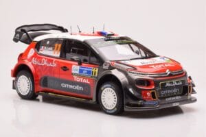 Citroen C3 WRC #11 S. Loeb / D. Elena Rally Mexico 2018 Norev 1:18 181638 Métal — image 4 sur 6