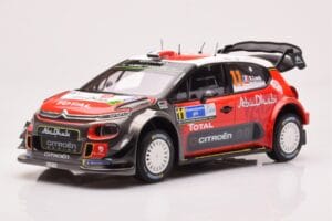Citroen C3 WRC #11 S. Loeb / D. Elena Rally Mexico 2018 Norev 1:18 181638 Métal