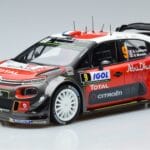 Citroen C3 WRC #9 S. Lefebvre / G. Moreau Tour de Corse 2017 Norev 1:18 181633 Métal