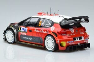 Citroen C3 WRC #9 S. Lefebvre / G. Moreau Tour de Corse 2017 Norev 1:18 181633 Métal — image 5 sur 6