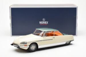 Citroën DS 21 Le Léman Cabriolet Ivoire et Vert Norev 1:18 181751 Métal — image 6 sur 6