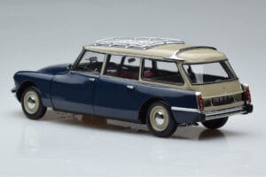 Citroen ID 19 Break Orient Bleu Norev 1:18 181770 Métal — image 7 sur 9