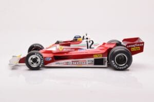Ferrari 312 T2B #12 C. Reutemann Swedish GP 1977 MCG 1:18 MCG18625F Métal — image 3 sur 6