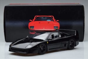 Ferrari F40 Lightweight Noir Kyosho 1:18 08412BK Métal — image 12 sur 12