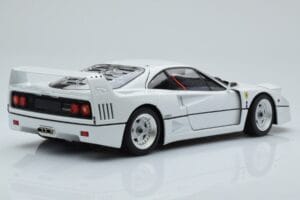 Ferrari F40 Blanc Nacré Kyosho 1:18 08416PW-G Métal — image 3 sur 8