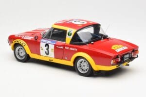 Fiat 124 Abarth #3 Barbasio / Sodano East African Safari Rally 1974 Sun Star 1:18 4952 Métal — image 7 sur 8
