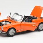 Fiat 124 BS Orange Sun Star 1:18 - image 2 of 8