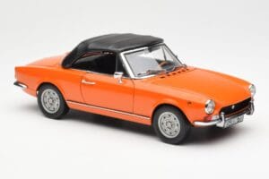 Fiat 124 BS Orange Sun Star 1:18 4906 Métal — image 6 sur 8