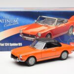 Fiat 124 BS Orange Sun Star 1:18 - image 8 of 8