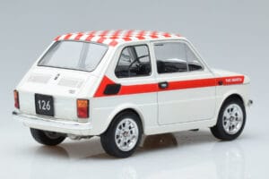Fiat 126 Abarth Blanc MCG 1:18 MCG18325 Métal — image 2 sur 6