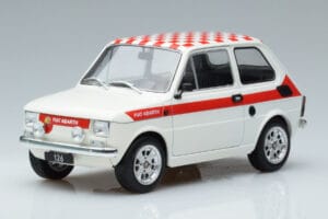 Fiat 126 Abarth Blanc MCG 1:18 MCG18325 Métal