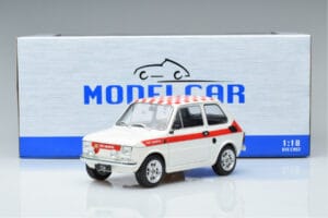 Fiat 126 Abarth Blanc MCG 1:18 MCG18325 Métal — image 6 sur 6