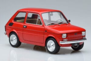 Fiat 126 Rouge MCG 1:18 MCG18323 Métal — image 4 sur 6