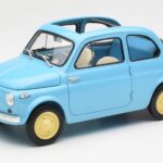 Fiat Nuova 500 Celeste Bleu Kyosho 1:18
