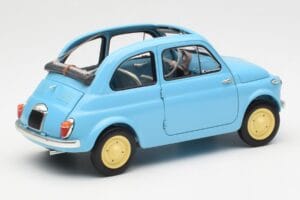 Fiat Nuova 500 Celeste Bleu Kyosho 1:18 08966LB Métal — image 3 sur 8