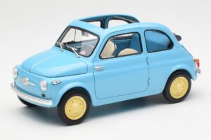 Fiat Nuova 500 Celeste Bleu Kyosho 1:18
