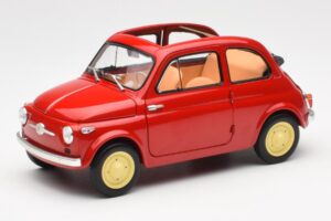 Fiat Nuova 500 Coral Rouge Kyosho 1:18