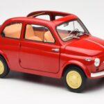 Fiat Nuova 500 Coral Rouge Kyosho 1:18 - image 6 of 8