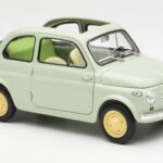 Fiat Nuova 500 Clear Vert Kyosho 1:18 - image 6 of 8