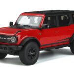 Ford Bronco 4-Door Wildtrak Rouge GT Spirit 1:18