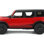 Ford Bronco 4-Door Wildtrak Rouge GT Spirit 1:18 - image 3 of 5