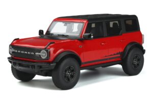 Ford Bronco 4-Door Wildtrak Rouge GT Spirit 1:18
