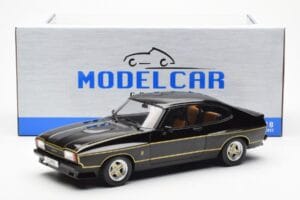 Ford Capri Mk2 X-Pack Noir MCG 1:18 MCG18348 Métal — image 6 sur 6
