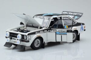 Ford Escort RS 1800 Allied Polymer #1 T. Makinen / H. Liddon Winner RAC Rally 1975 Minichamps 1:18 100758401 Métal — image 2 sur 8