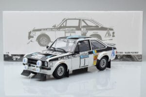 Ford Escort RS 1800 Allied Polymer #1 T. Makinen / H. Liddon Winner RAC Rally 1975 Minichamps 1:18 100758401 Métal — image 8 sur 8