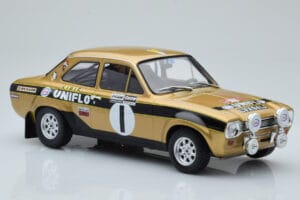 Ford Escort Mk1 RS1600 Night Version #1 R. Clark / J. Porter Rally Wales 1972 IXO 1:18 18RMC100 Métal — image 4 sur 6