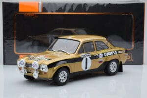 Ford Escort Mk1 RS1600 Night Version #1 R. Clark / J. Porter Rally Wales 1972 IXO 1:18 18RMC100 Métal — image 6 sur 6