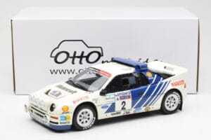 Ford RS200 Gr.B #2 S. Blomqvist / B. Berglund Lombard RAC Rally 1986 Otto 1:18 OT679 Résine — image 6 sur 6