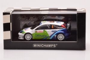 Ford Focus RS WRC #4 R. Kresta / J. Tomanek Rally Monte Carlo 2005 Minichamps 1:43 400058404 Métal — image 4 sur 4