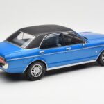 Ford Granada Mk1 Bleu Métallisé Noir Mat MCG 1:18 - image 2 of 6